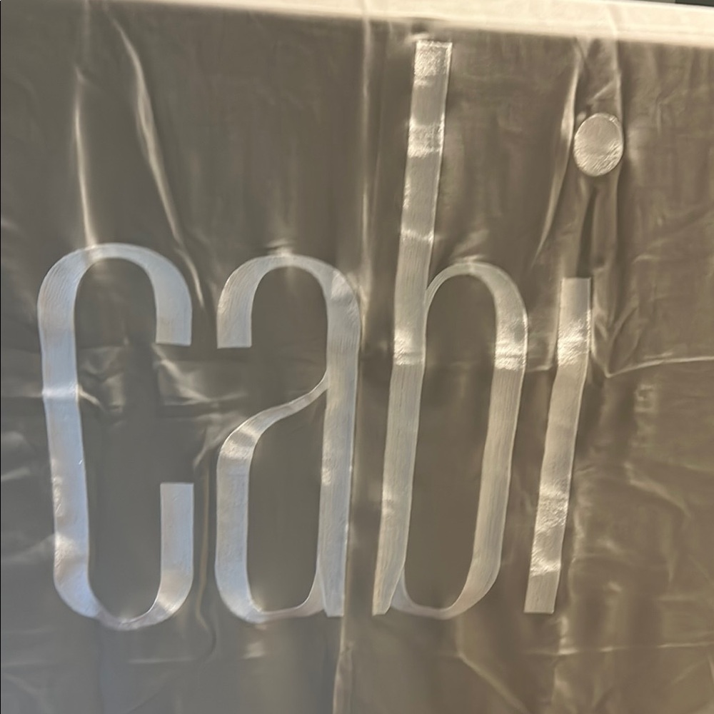 Cabi Gray Fabric display cover and hardware